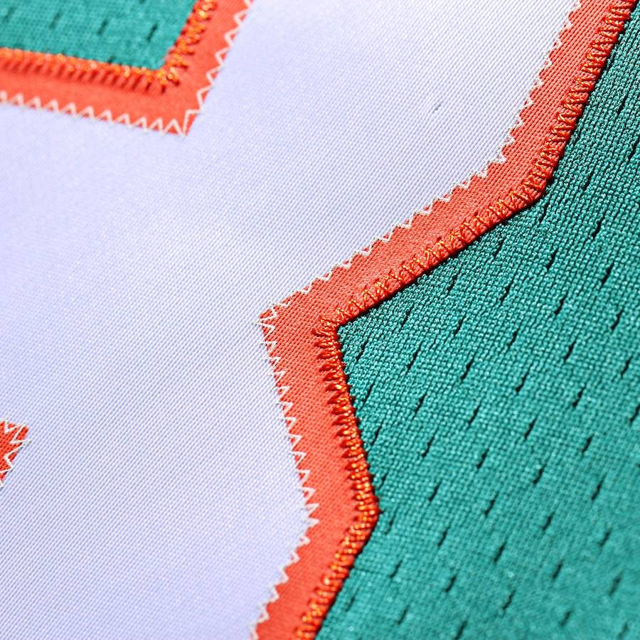 Mens Miami Dolphins Dan Marino Mitchell & Ness Aqua Retired Player Vintage Jersey