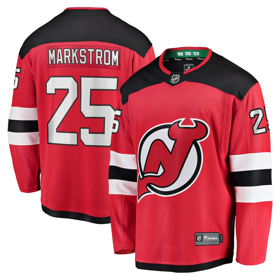 Jacob Markstrom New Jersey Devils   Home Premier Breakaway  Jersey - Red