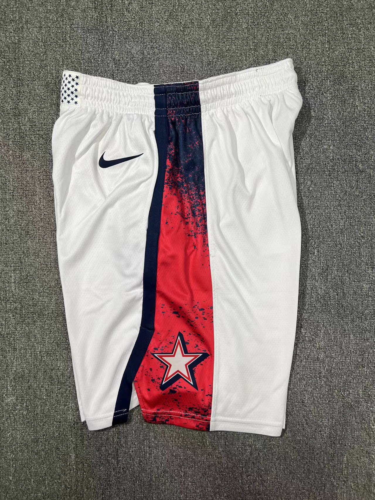 24 Olympics USA Team White Shorts