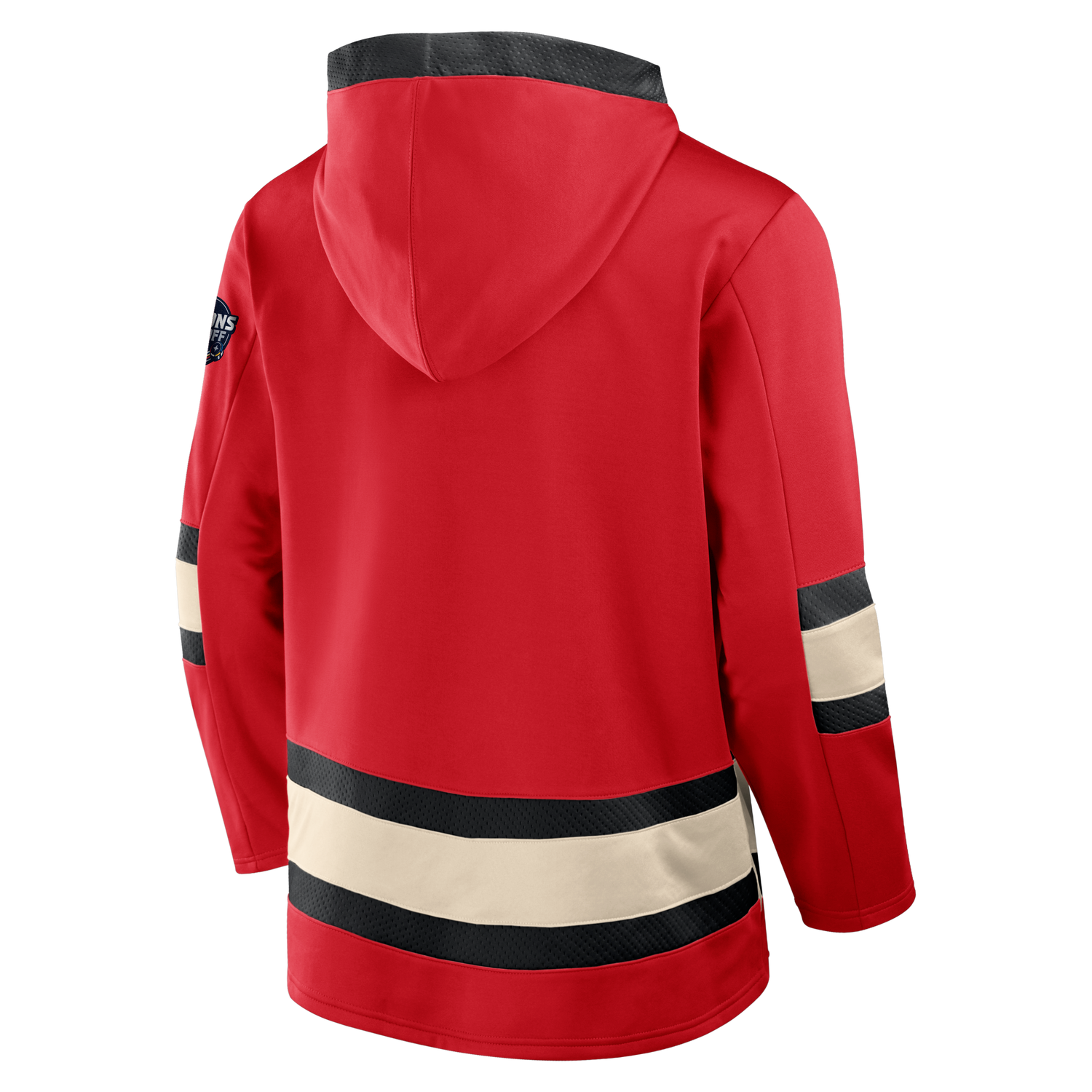 Men's Canada Fanatics Red 2025 4 Nations Face-Off Lace-Up Pullover Hoodie