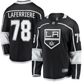 Alex Laferriere Los Angeles Kings   Home Premier Breakaway  Jersey - Black