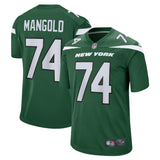 Nick Mangold New York Jets Nike Retired   Jersey - Gotham Green