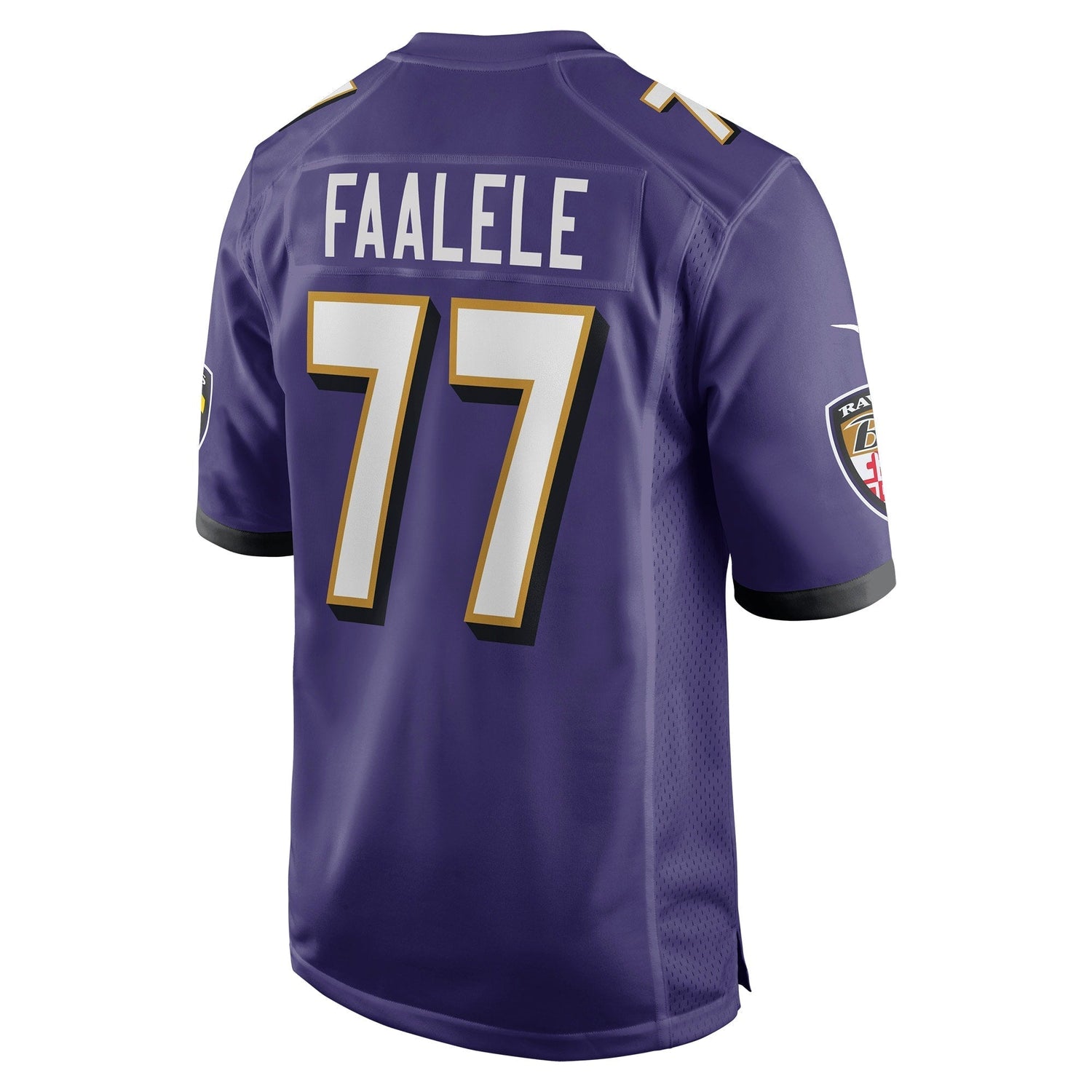 Daniel Faalele Baltimore Ravens Nike   Game Jersey - Purple