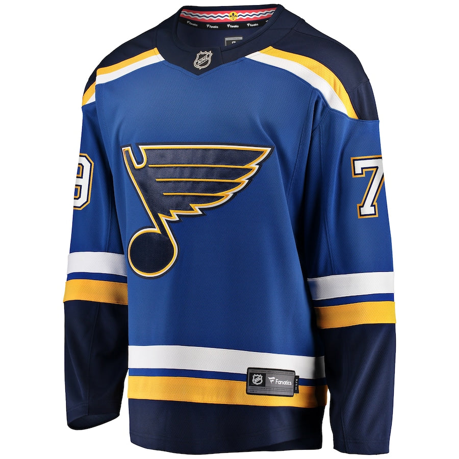 Men's St. Louis Blues Sammy Blais Fanatics Blue Home Breakaway Jersey