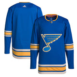 Men's St. Louis Blues adidas Blue Alternate Authentic Jersey