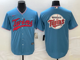Men's Minnesota Twins Blue  Player Jersey