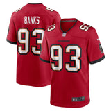 Eric Banks Tampa Bay Buccaneers Nike  Game Jersey -  Red