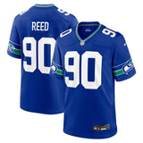 Jarran Reed Seattle Seahawks Nike Throwback   Game Jersey - Royal