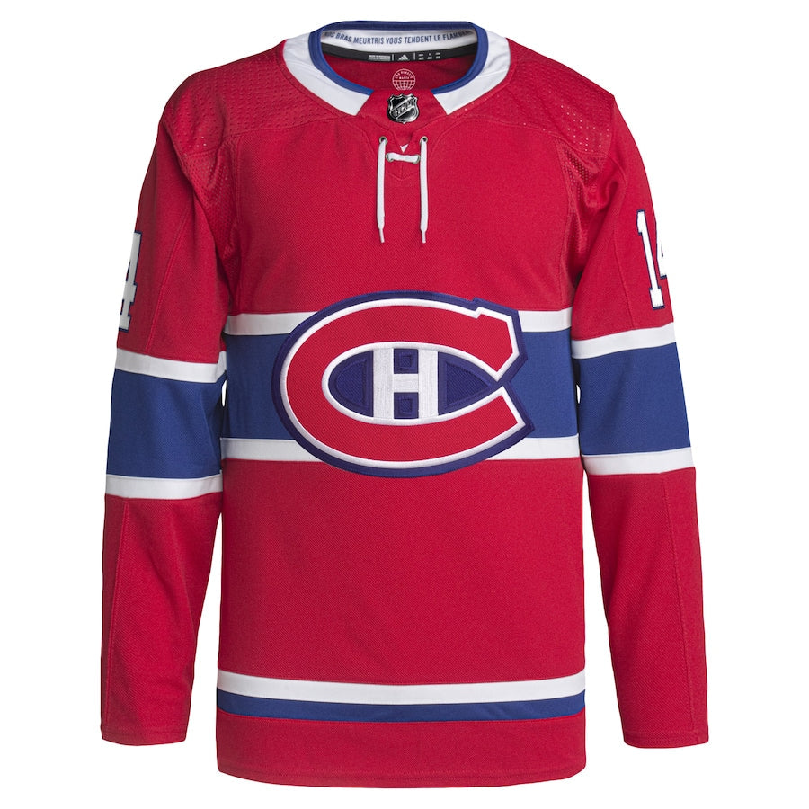 Nick Suzuki Montreal Canadiens   Home Primegreen   Pro  Jersey - Red