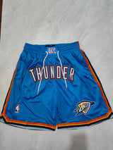 JUST DON Oklahoma City Thunder Pocket Shorts