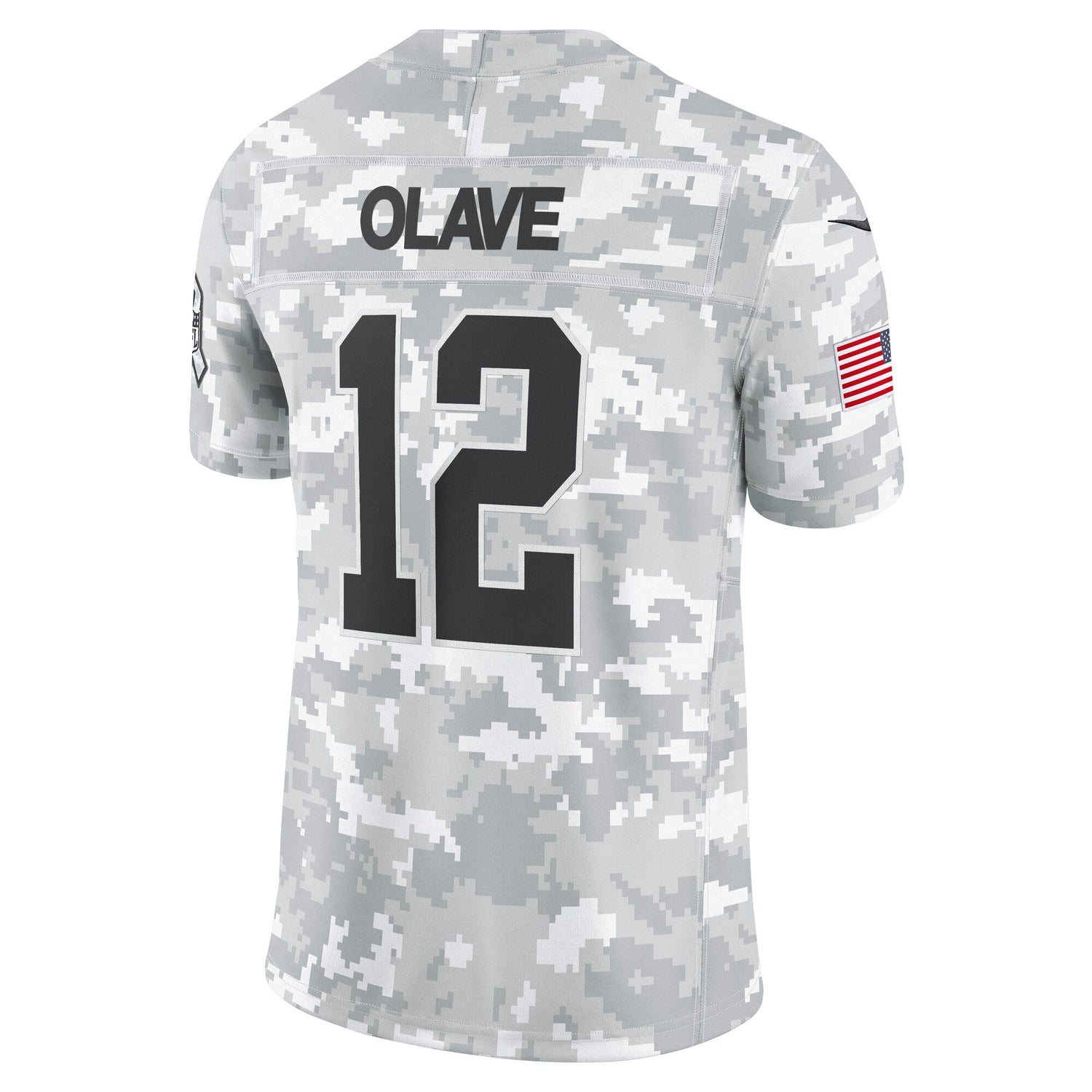 Chris Olave New Orleans Saints Nike 2024 Salute to Service Limited Jersey - Arctic Camo