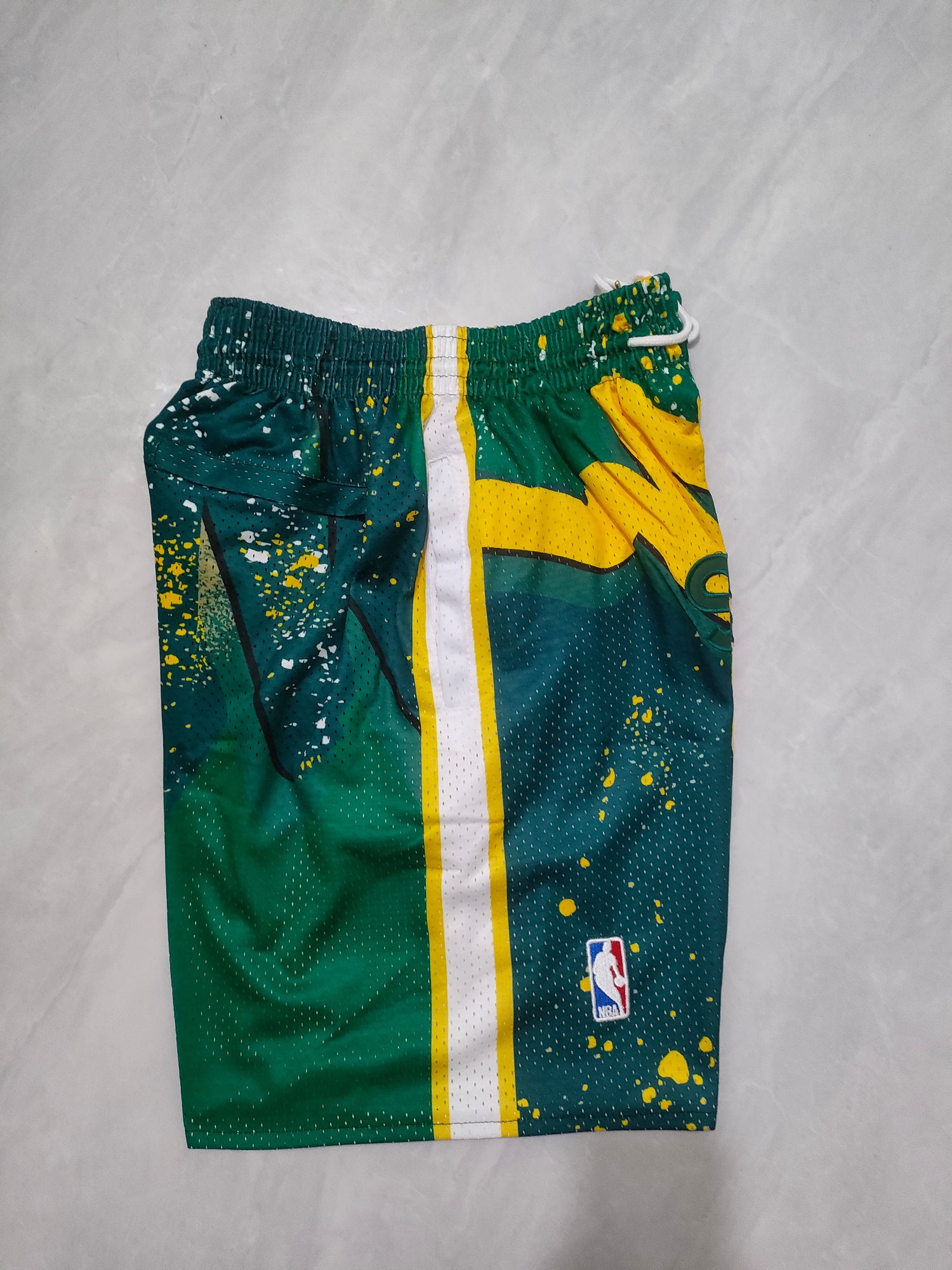 JUST DON Seattle SuperSonics Pocket Shorts