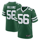 Quincy Williams New York Jets Nike  Game   Jersey – Legacy Green