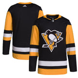 Men's Pittsburgh Penguins adidas Black Home Primegreen Authentic Jersey