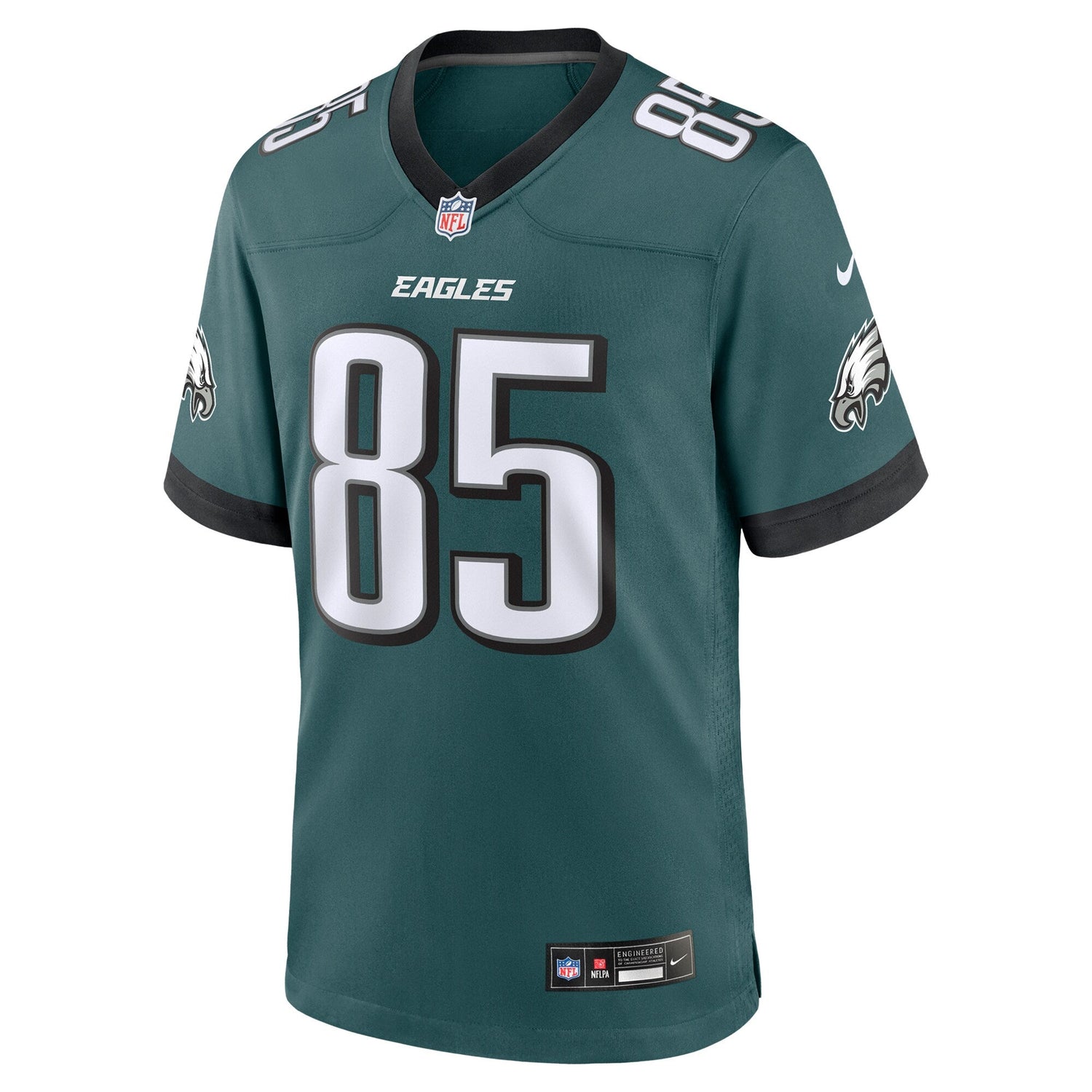 Albert Okwuegbunam Jr. Philadelphia Eagles Nike Team Game Jersey - Midnight Green