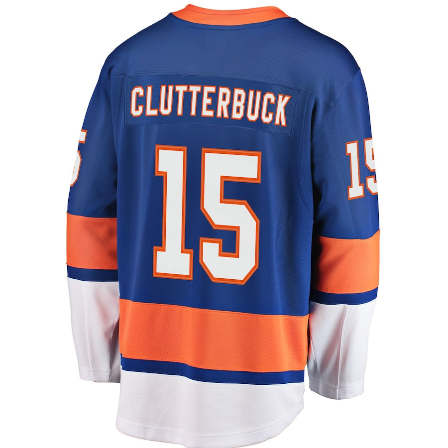 Cal Clutterbuck New York Islanders   Breakaway  Jersey - Royal