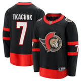 Brady Tkachuk Ottawa Senators   Alternate Premier Breakaway  Jersey - Black