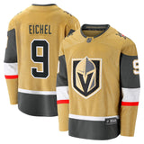 Men's Vegas Golden Knights Jack Eichel Fanatics Gold Alternate Premier Breakaway Player Jersey