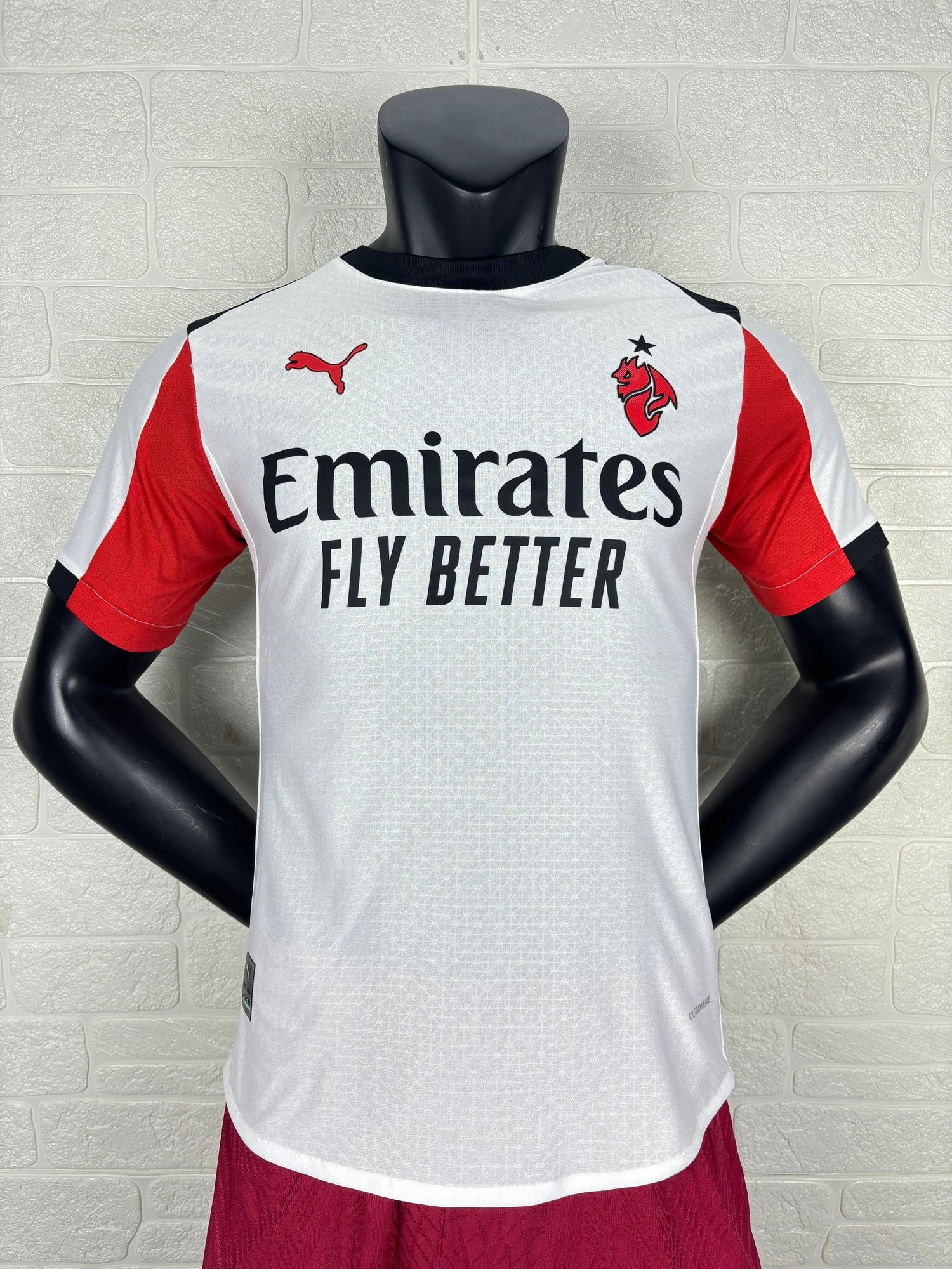 2025-26 AC Milan Away Player Version Jersey