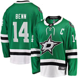 Jamie Benn Dallas Stars   Captain Patch Home Breakaway Jersey - Kelly Green