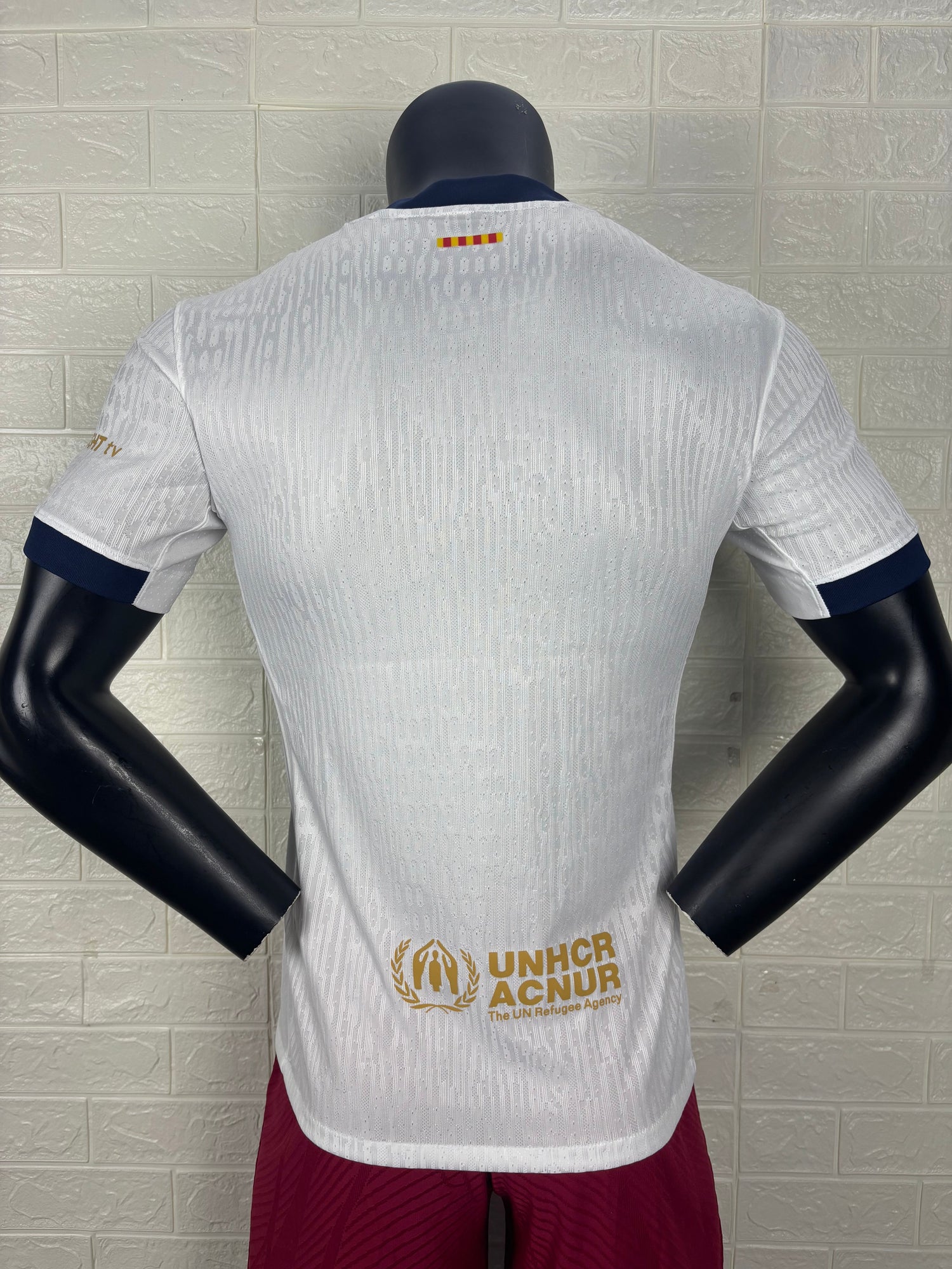 2025-26 FC Barcelona White Joint Edition Player Version Jersey
