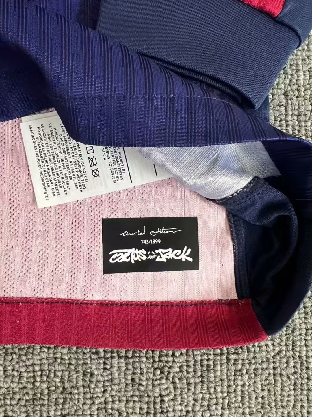 2025-26 FC Barcelona Scott Edition Home Player Version Jersey