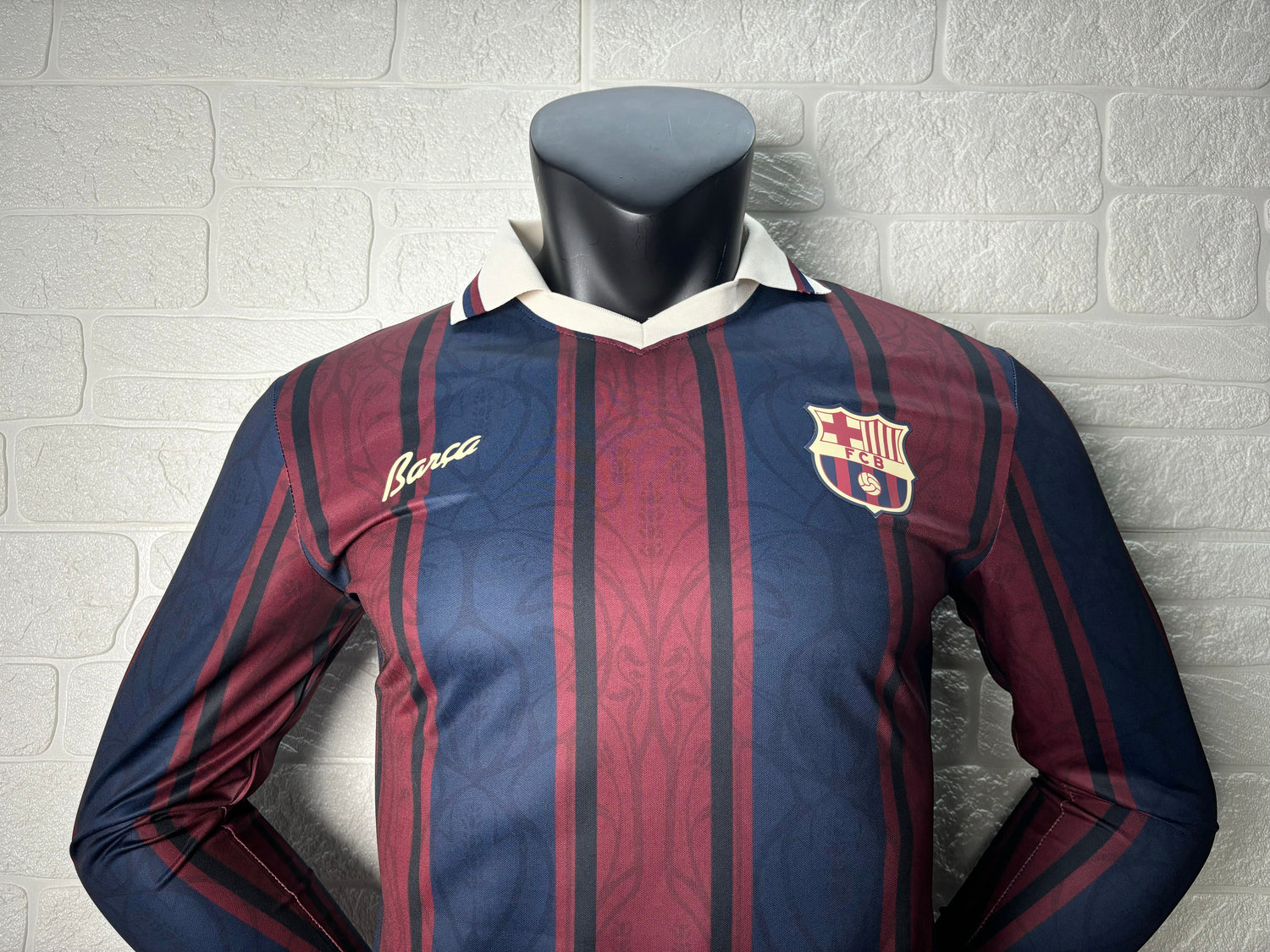 2025-26 Barcelona 125th Anniversary Player Version Long Sleeve