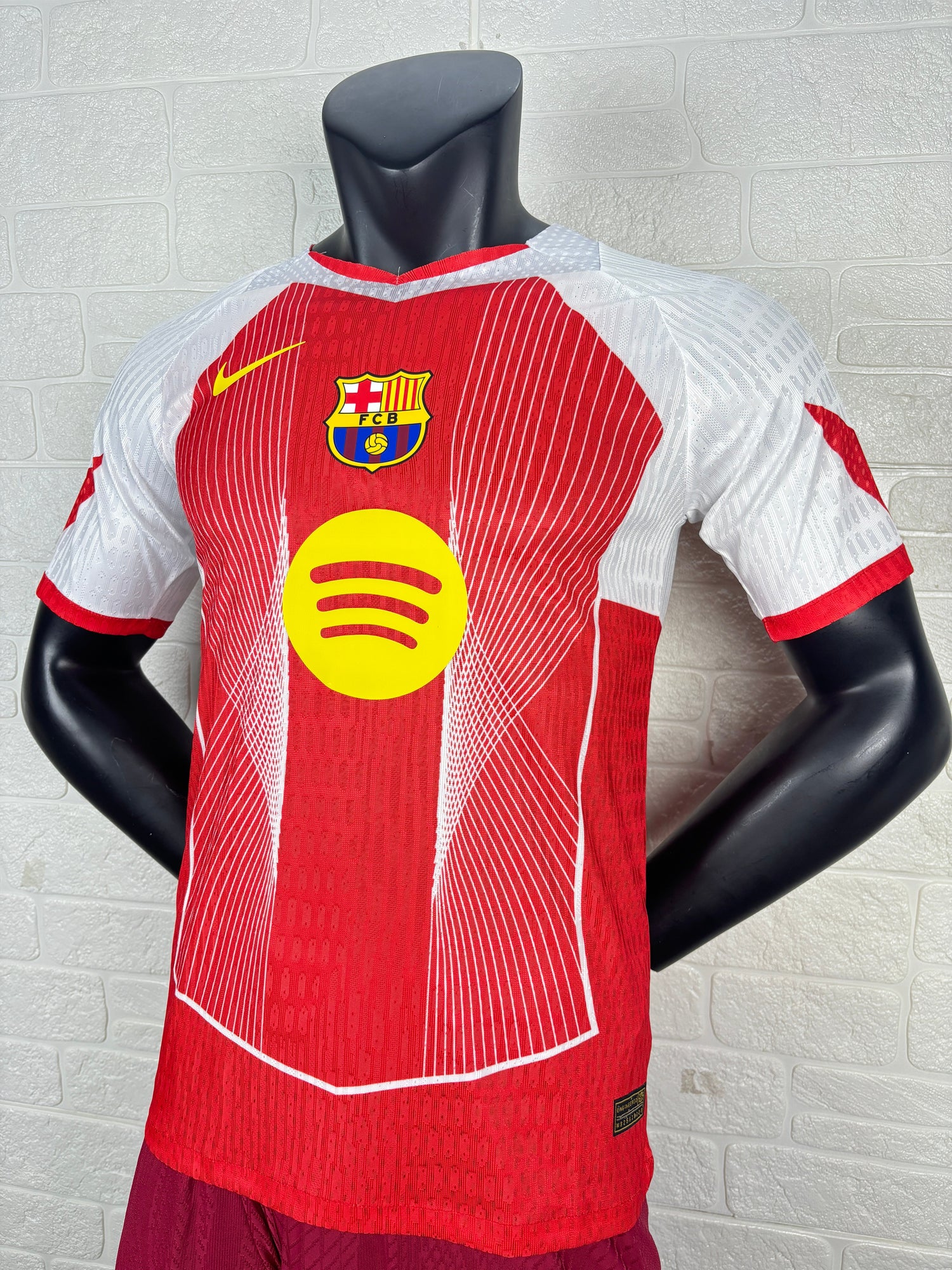 2025-26 FC Barcelona Special Edition Red Player Version Jersey