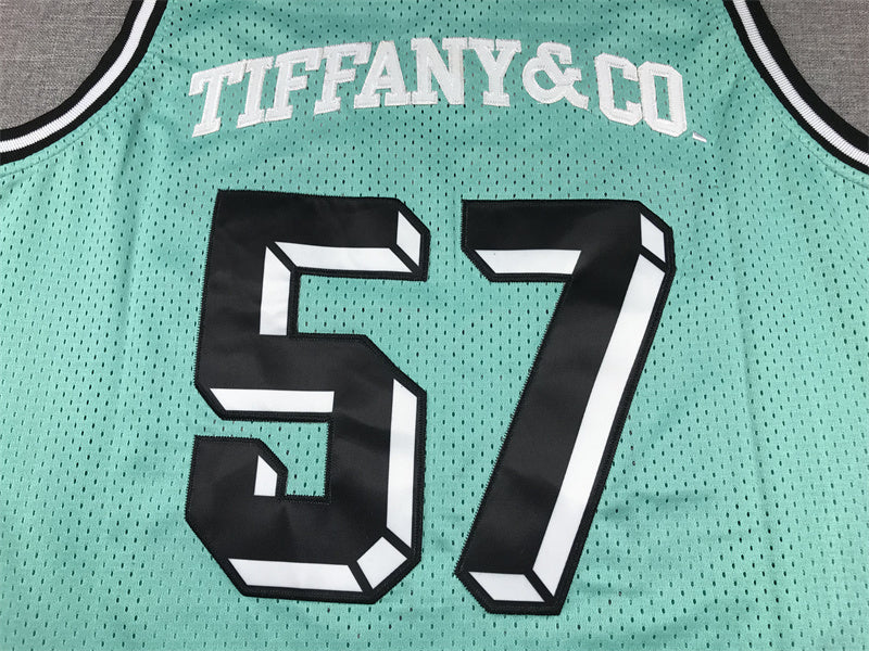 Tiffany Co x Mitchell & Ness Basketball Jersey Tiffany Blue