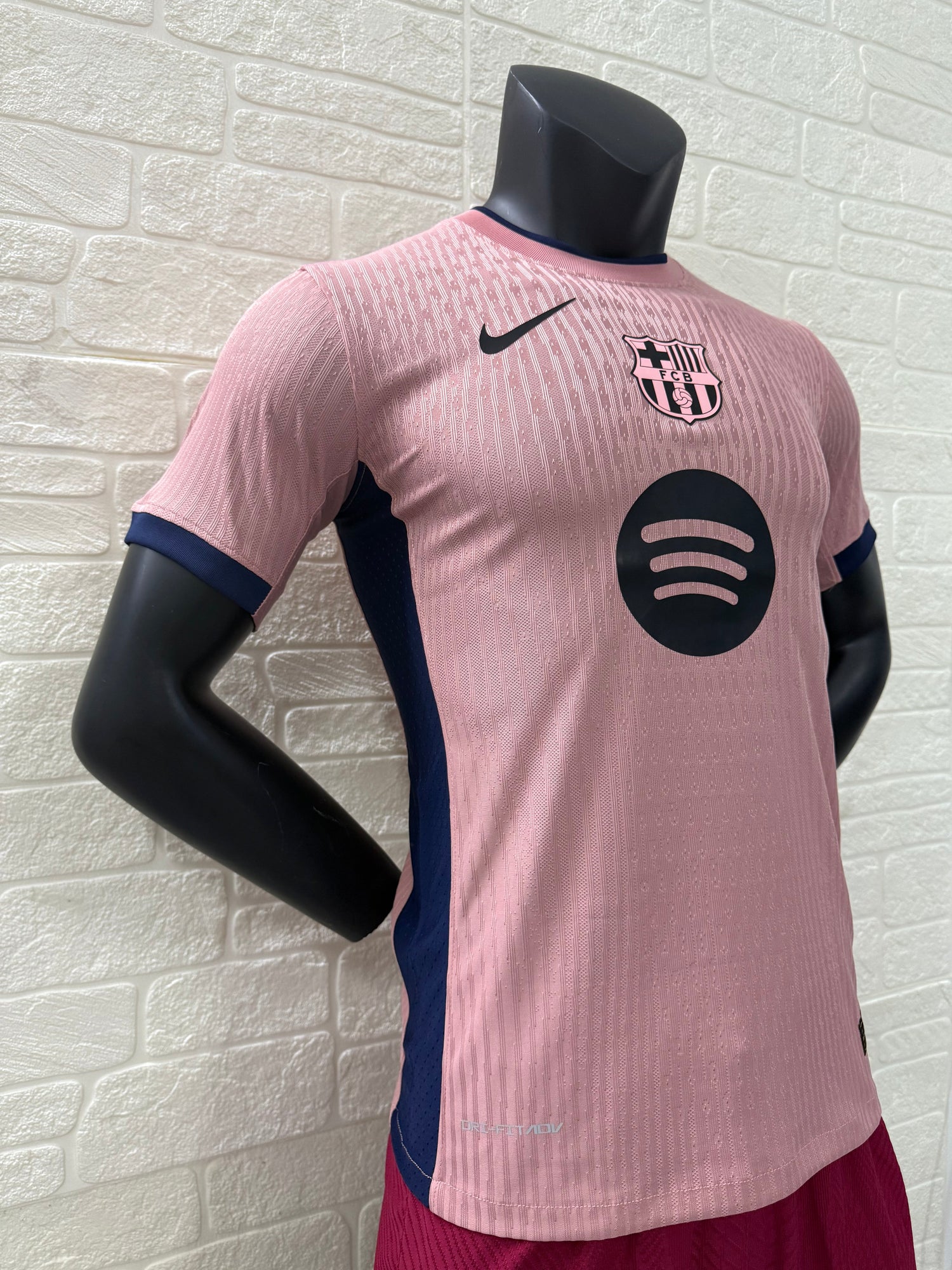 2025-26 Barcelona Pink Player Edition Jersey