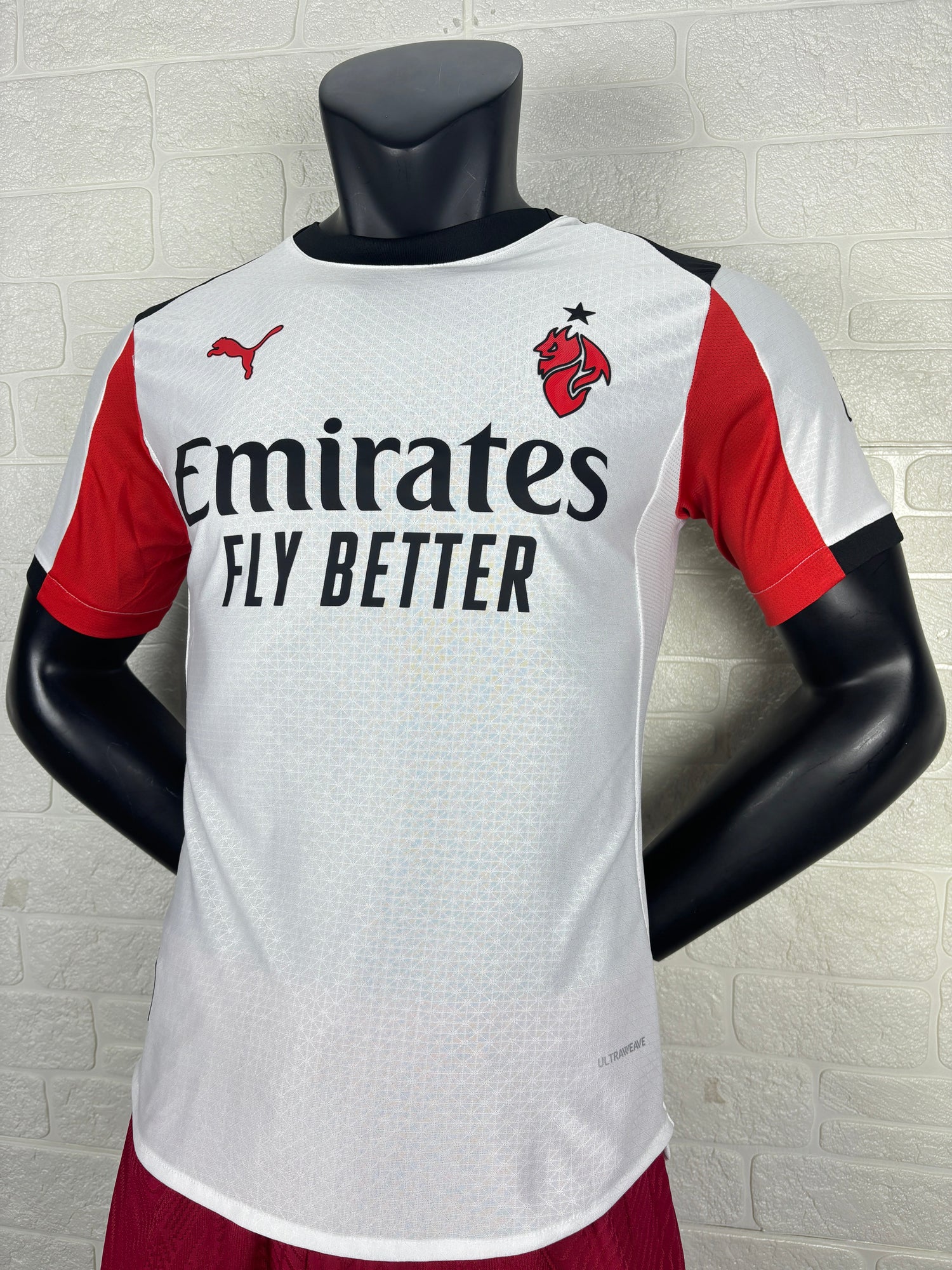 2025-26 AC Milan Away Player Version Jersey