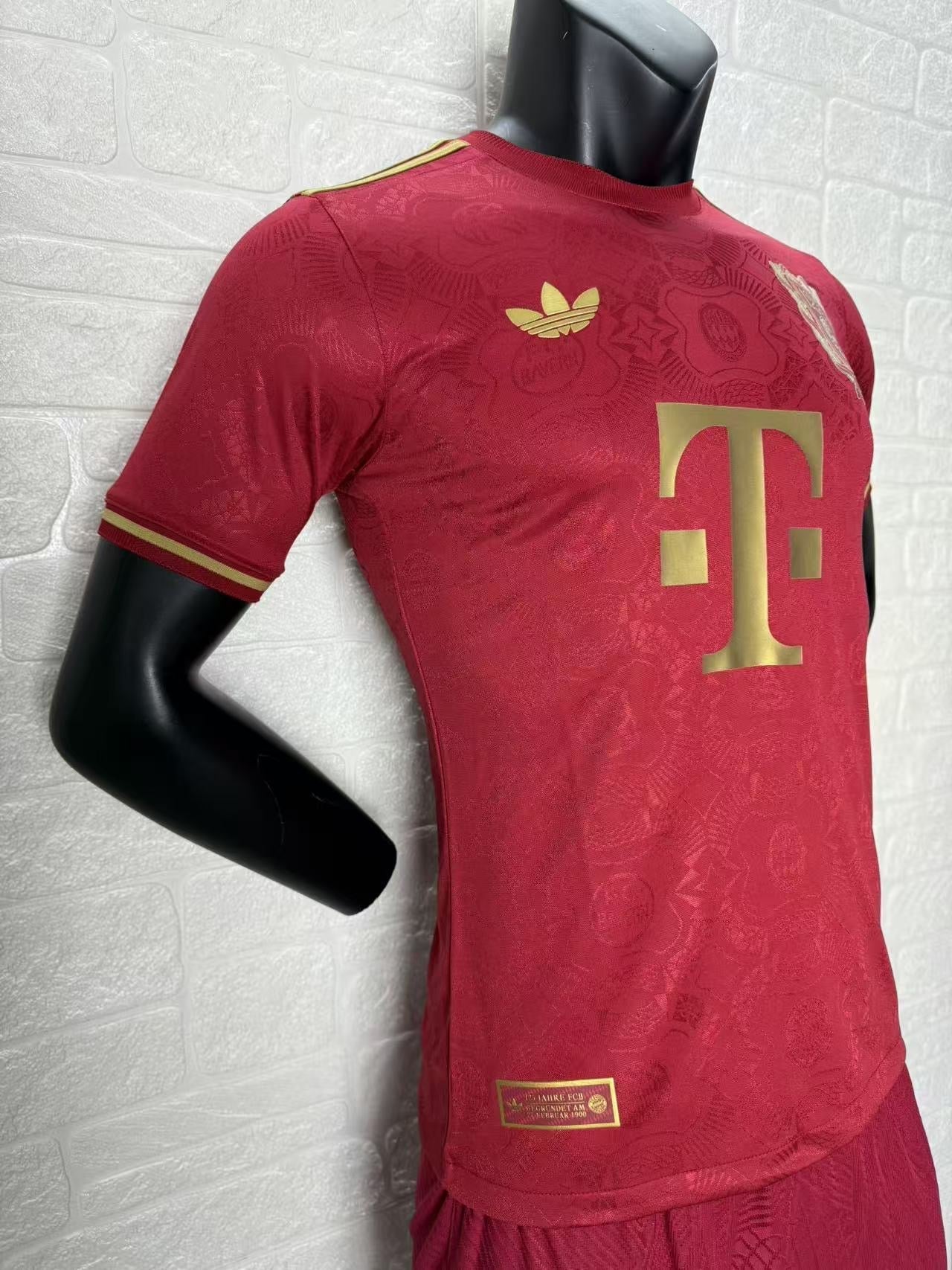 2025-26 Bayern Munich 125th Anniversary Red Player Version Jersey