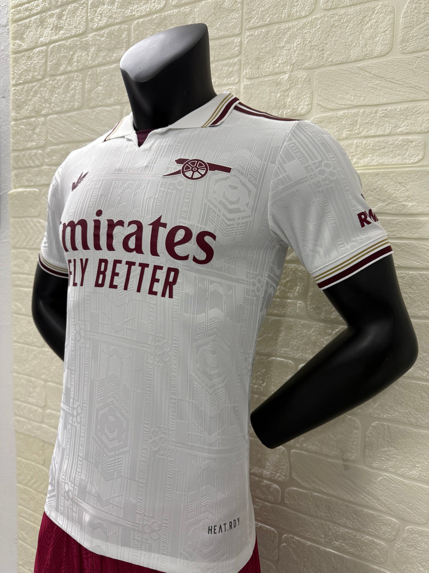 2025-26 Arsenal Second Away Player Version Jersey