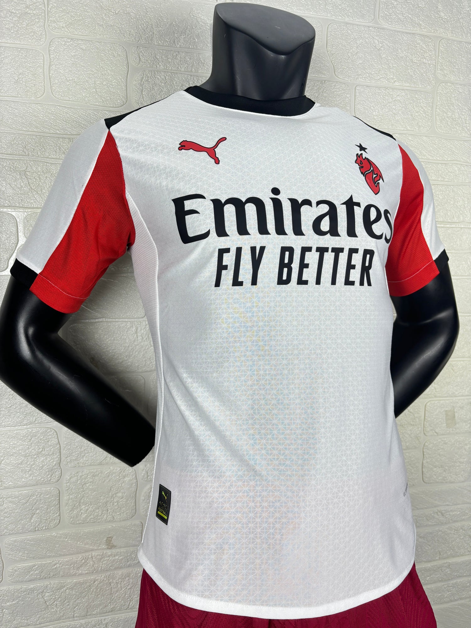 2025-26 AC Milan Away Player Version Jersey