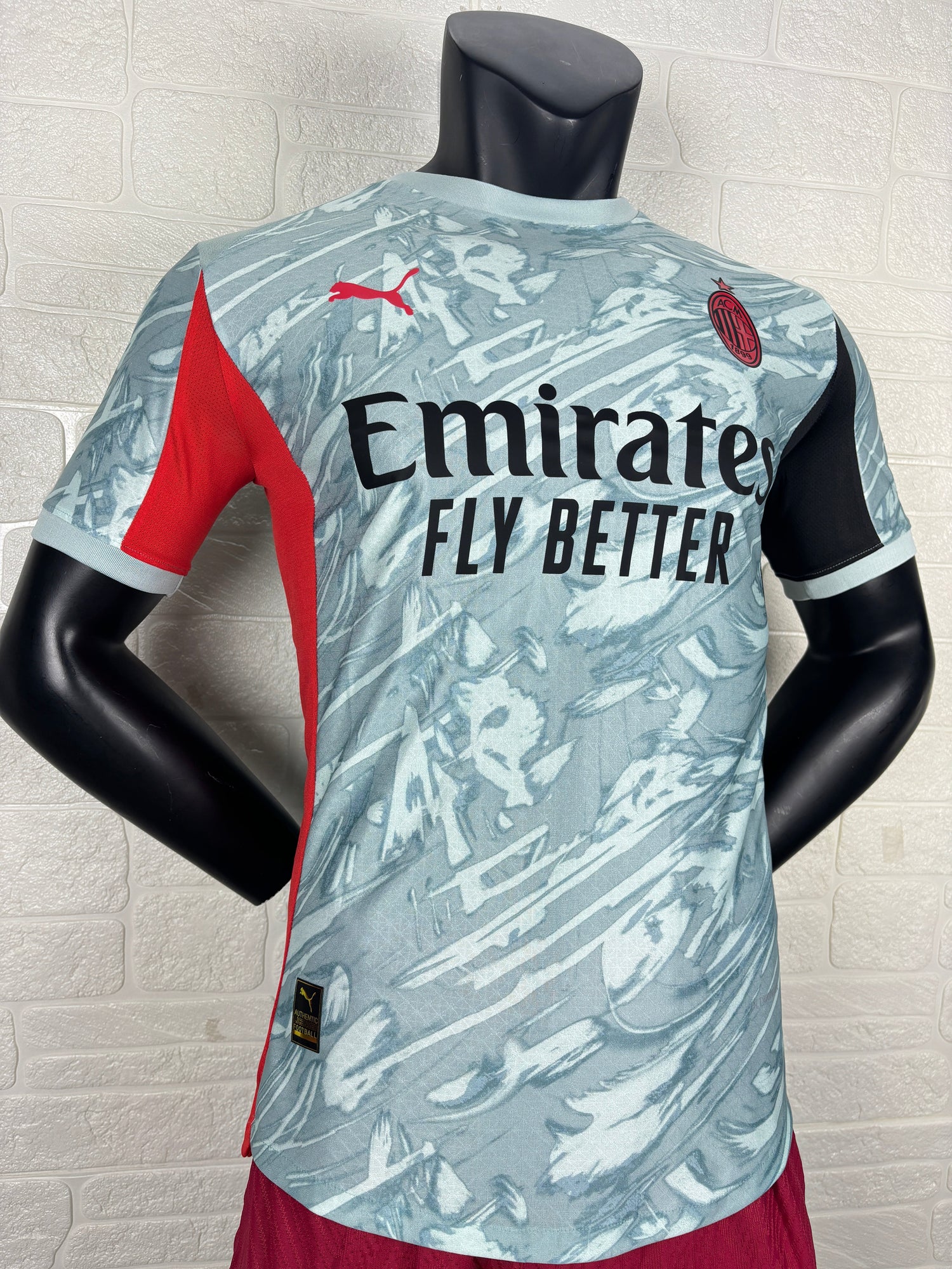 2025-26 AC Milan Away Player Version Jersey