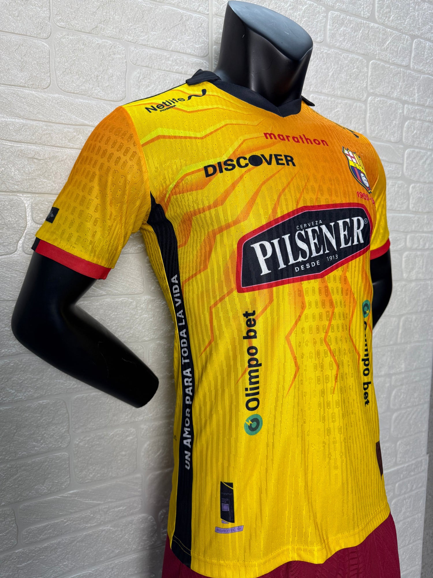 2025-26 Barcelona SC 100th Anniversary Player Version Jersey