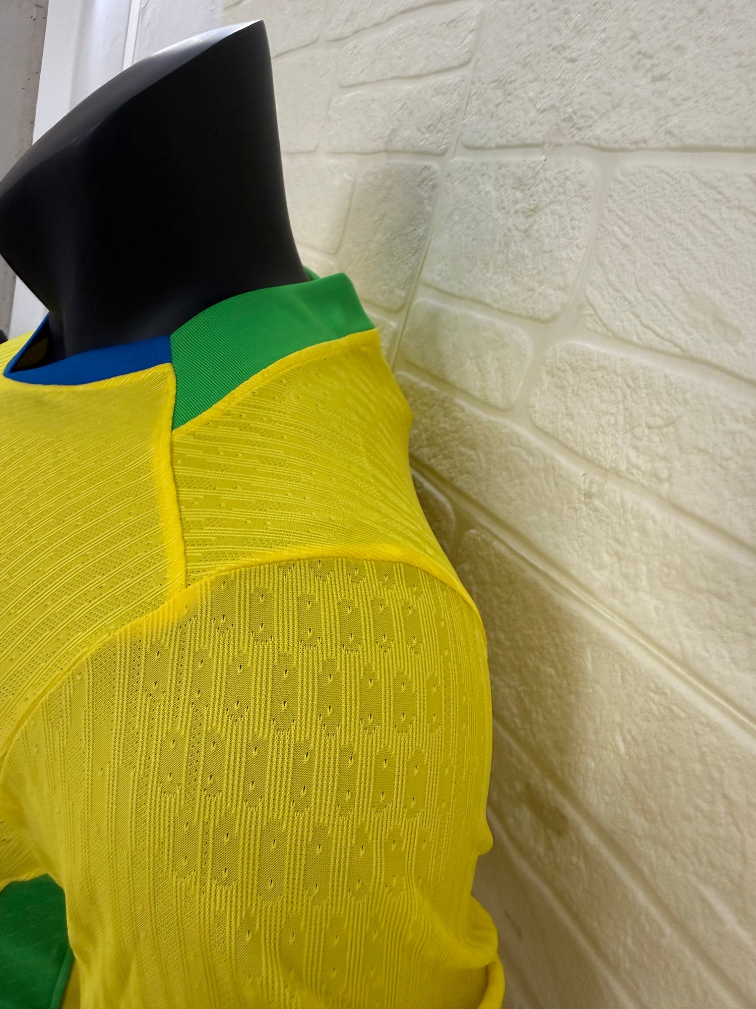 2025-26 Brazil Home Long Sleeve Player Version Jersey