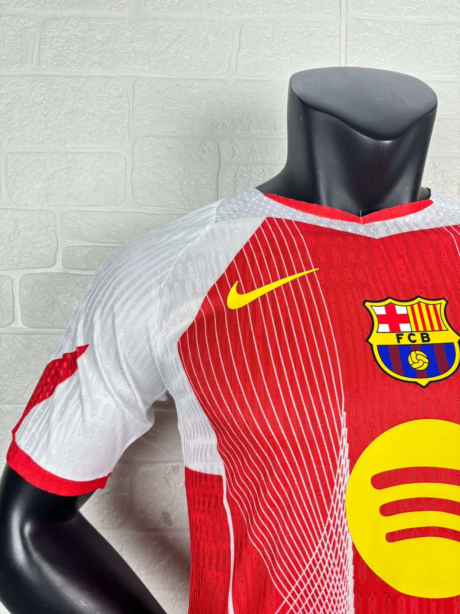 2025-26 FC Barcelona Special Edition Red Player Version Jersey