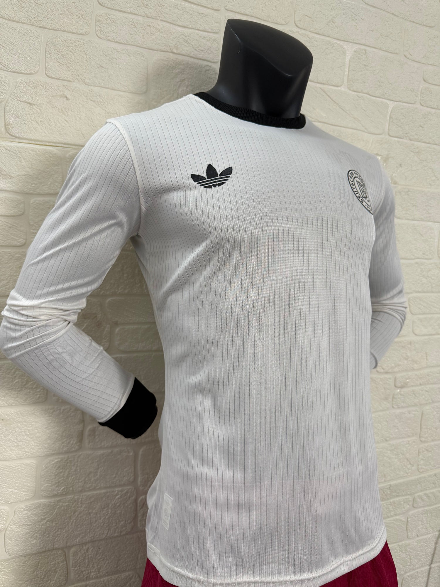 2025-26 Germany 125th Anniversary Long Sleeve Player Version Jersey