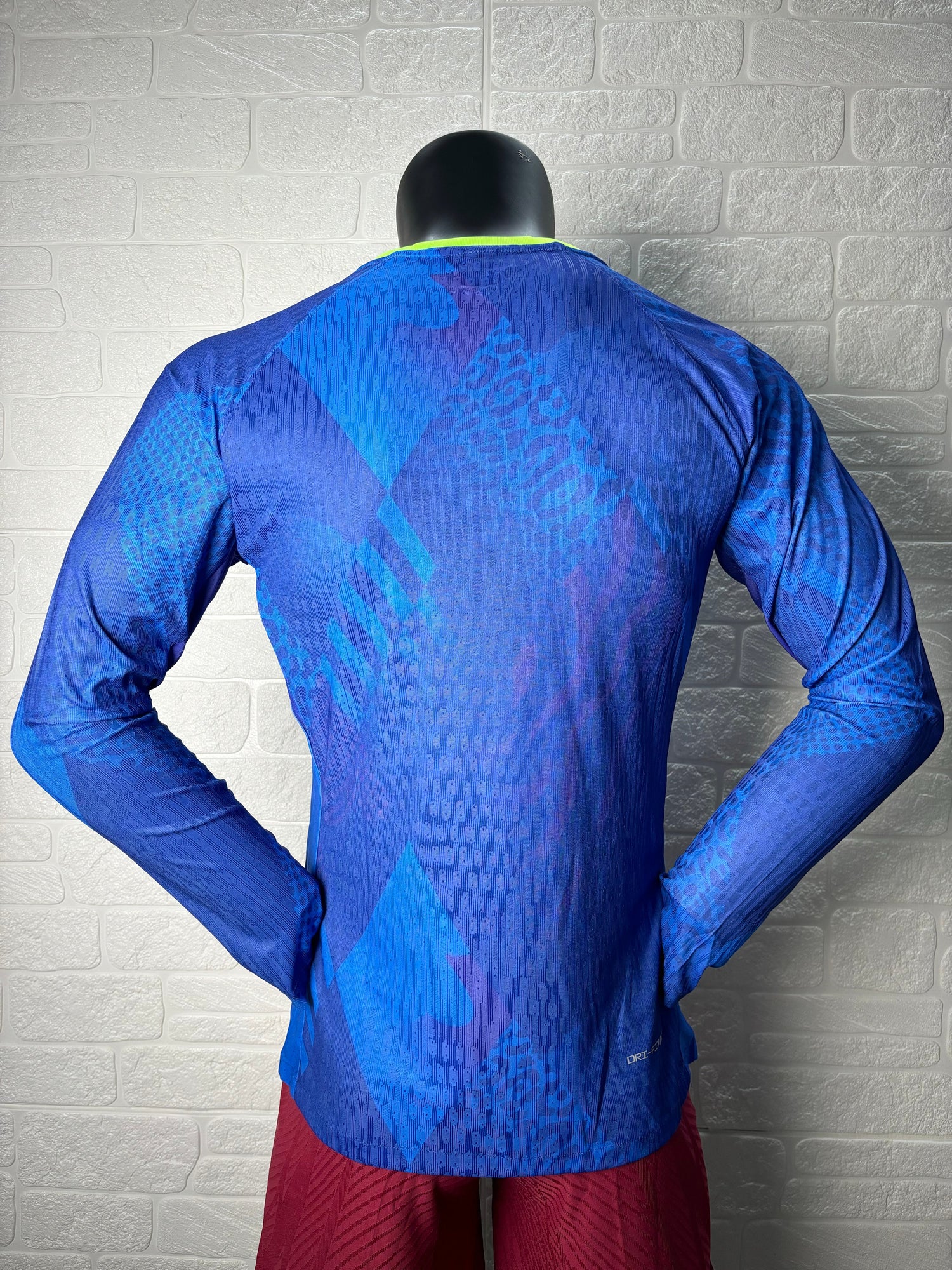 2025-26 Brazil Away Long Sleeve Player Version Jersey