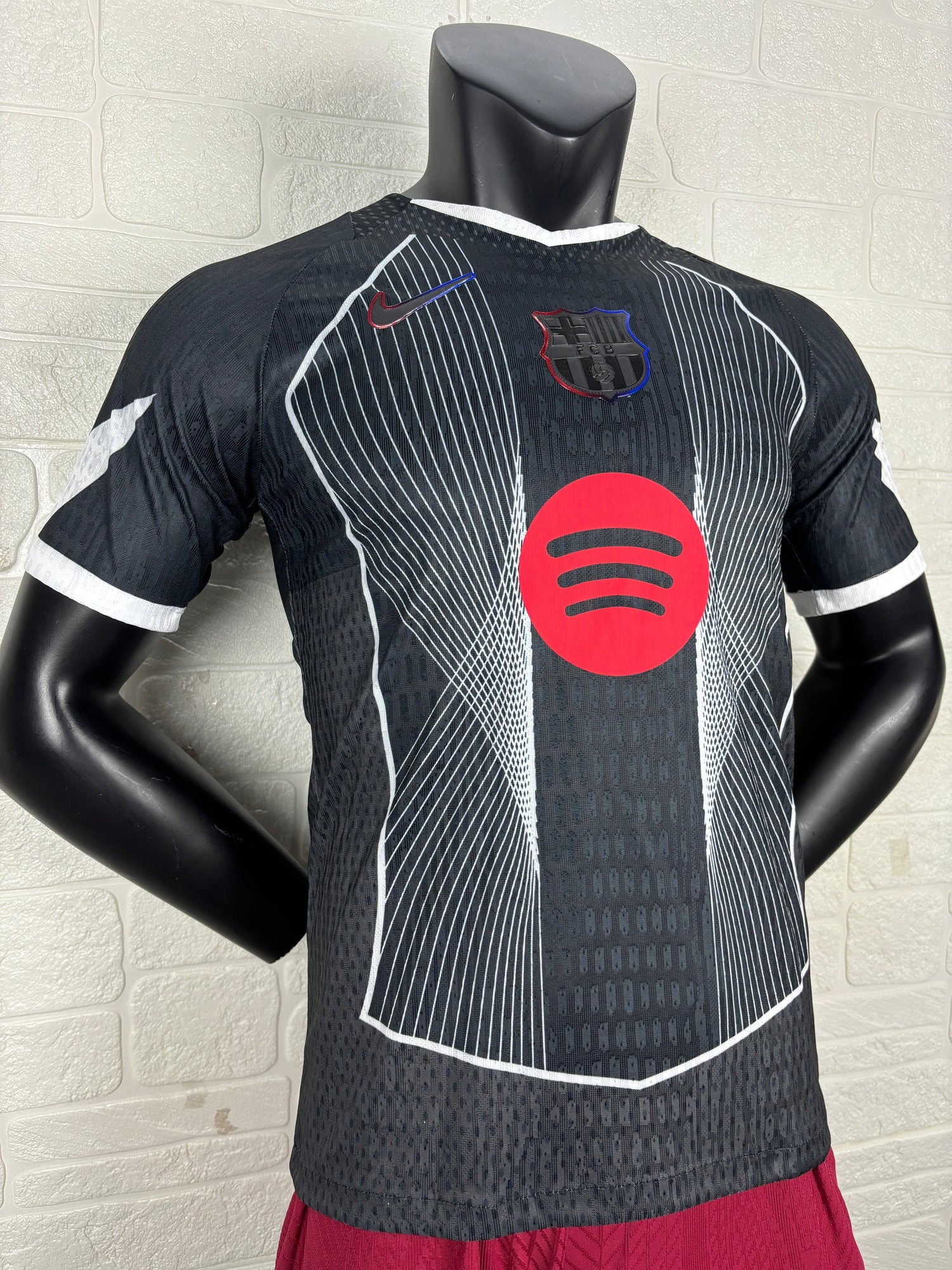 2025-26 FC Barcelona Special Edition Black Player Version Jersey