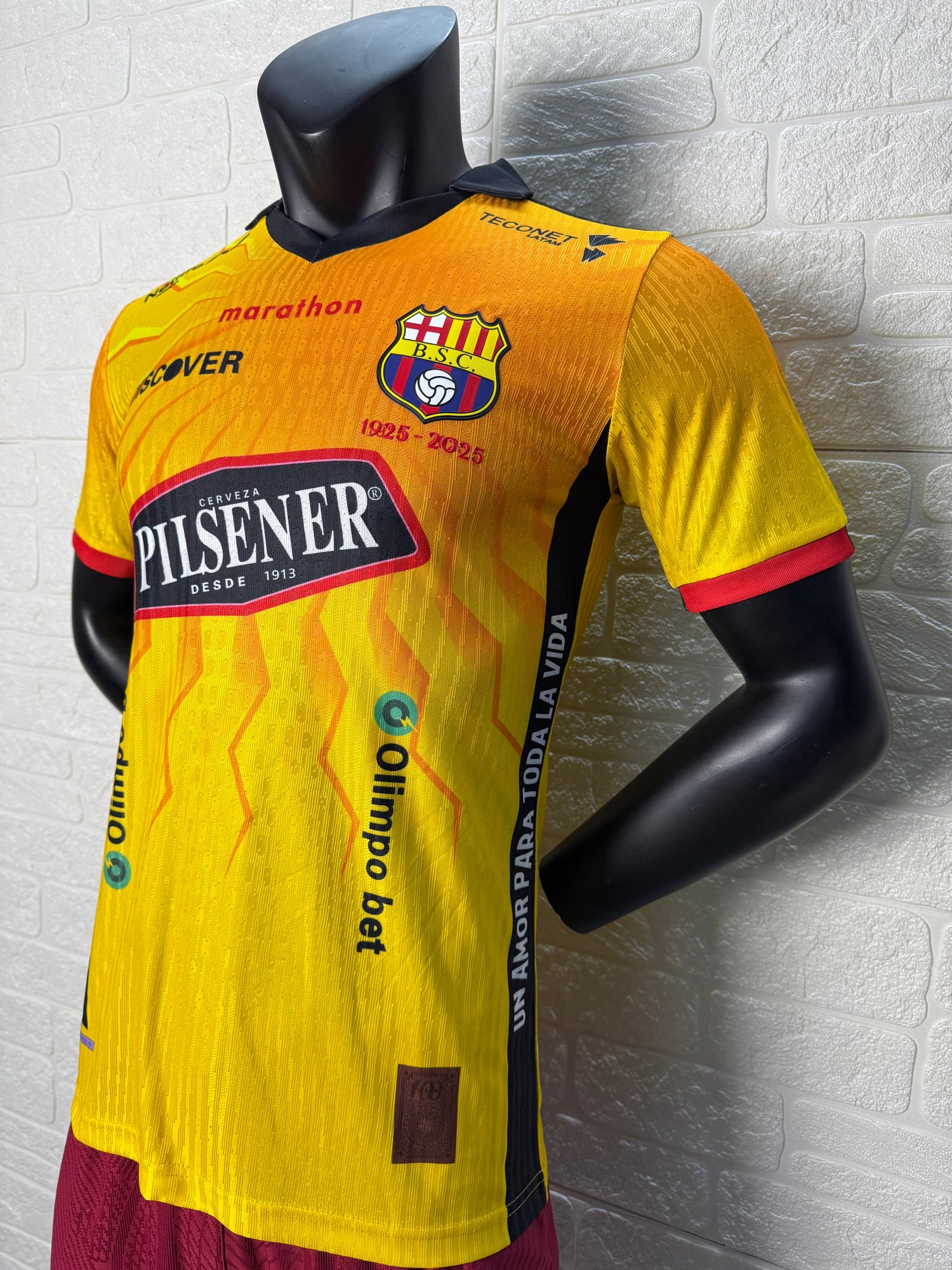 2025-26 Barcelona SC 100th Anniversary Player Version Jersey
