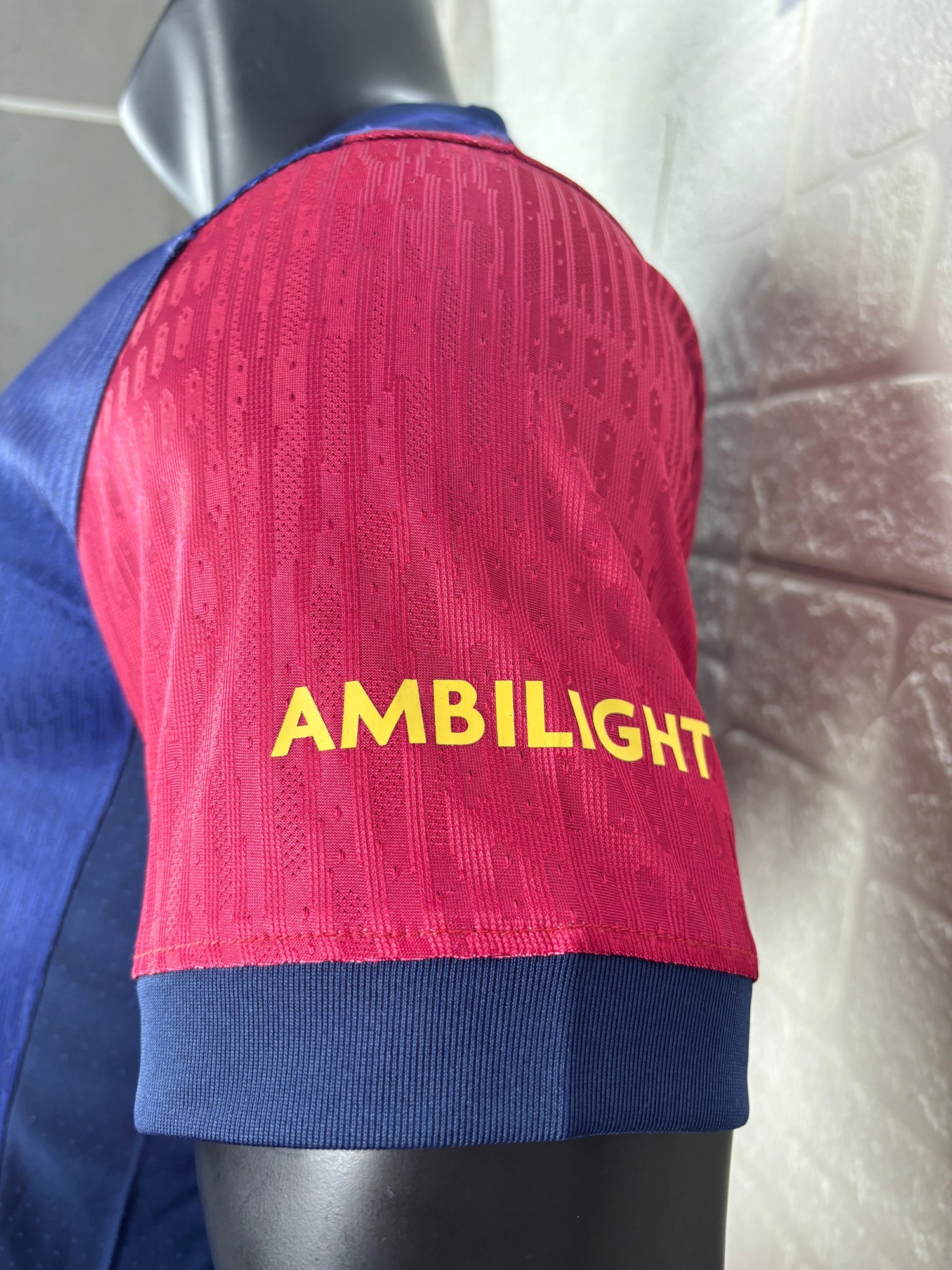 2025-26 FC Barcelona Scott Edition Home Player Version Jersey