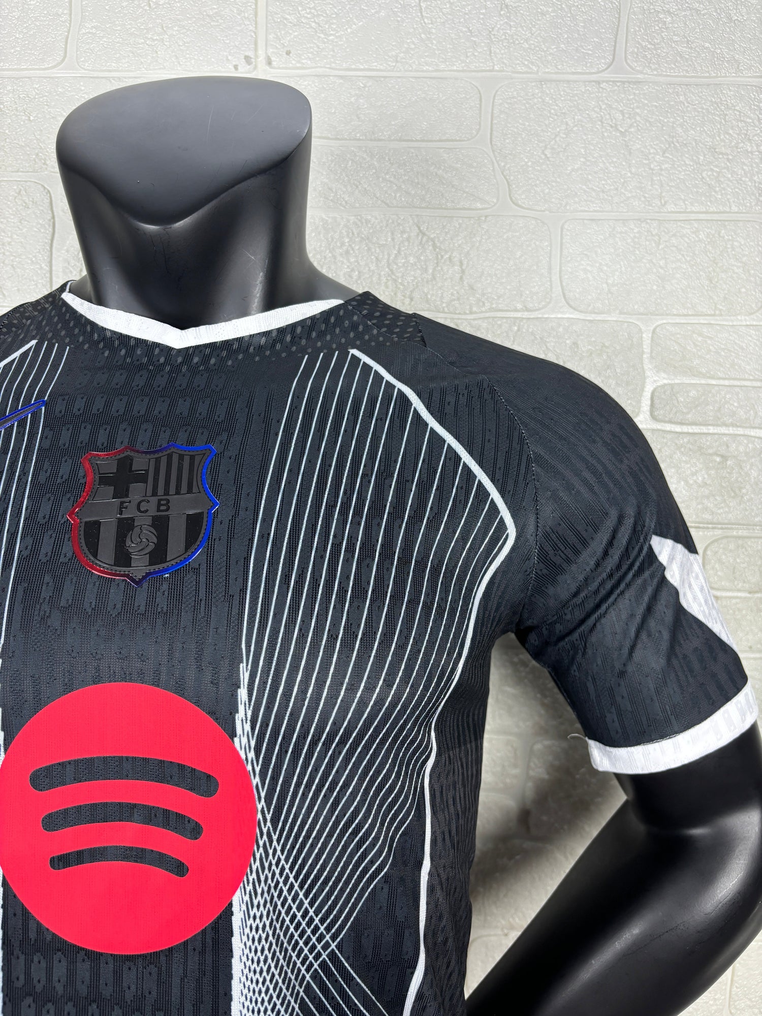 2025-26 FC Barcelona Special Edition Black Player Version Jersey