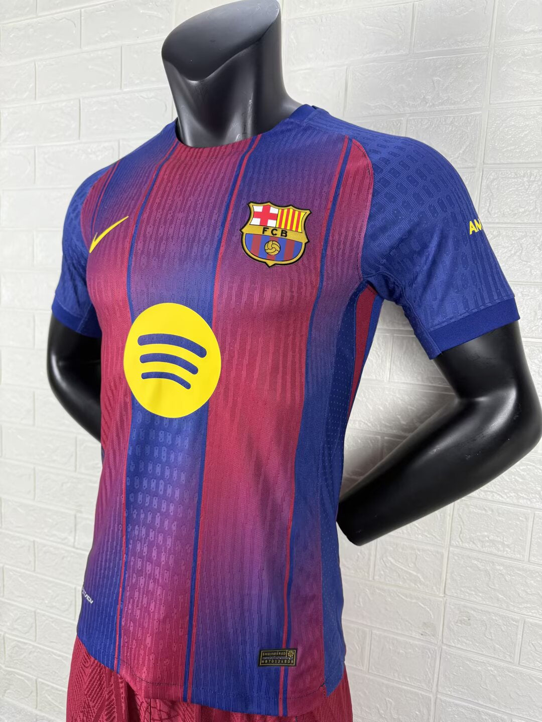 2025-26 FC Barcelona Home Player Version Jersey