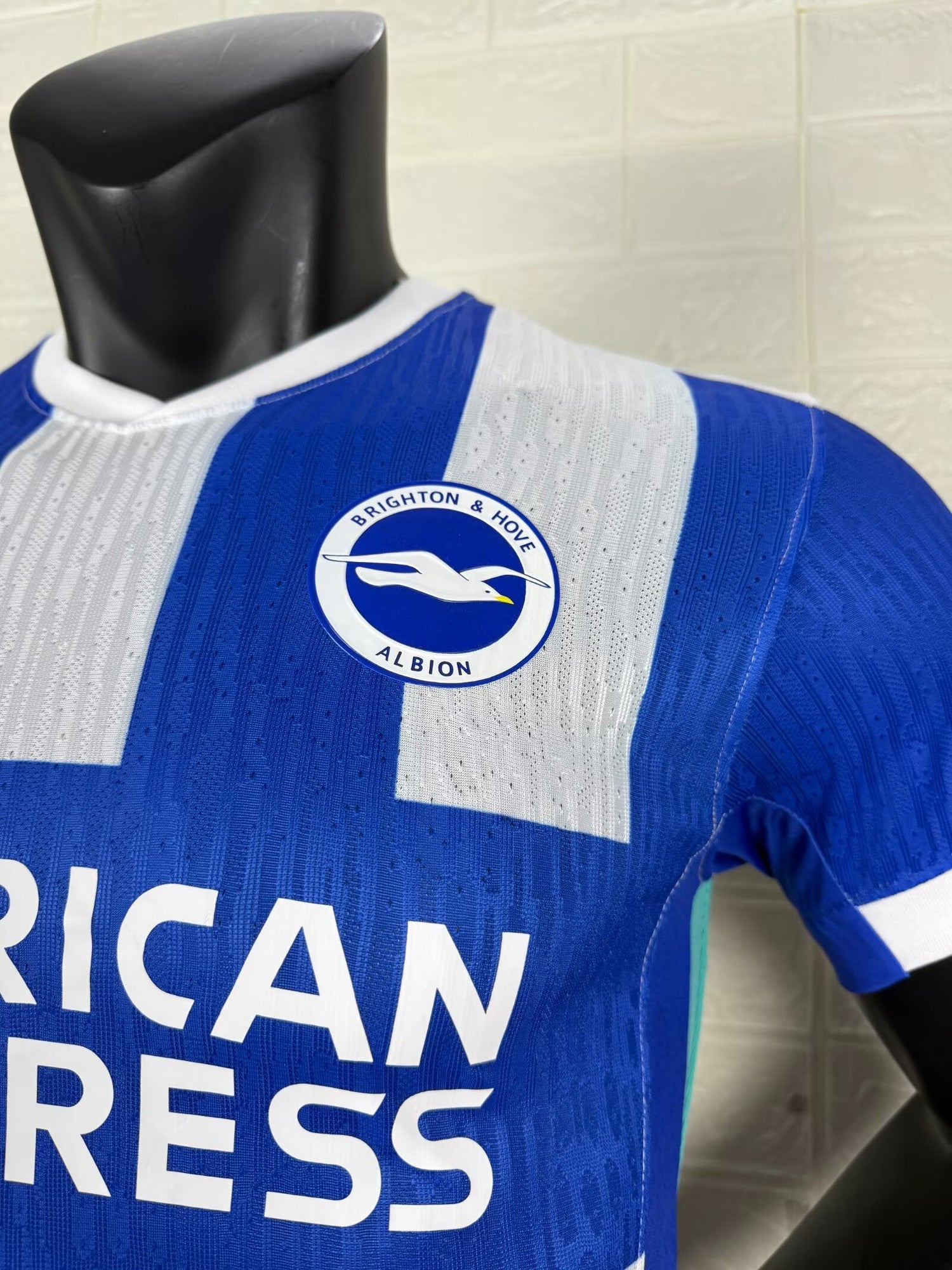 2025-26 Brighton & Hove Albion Home Player Version Jersey