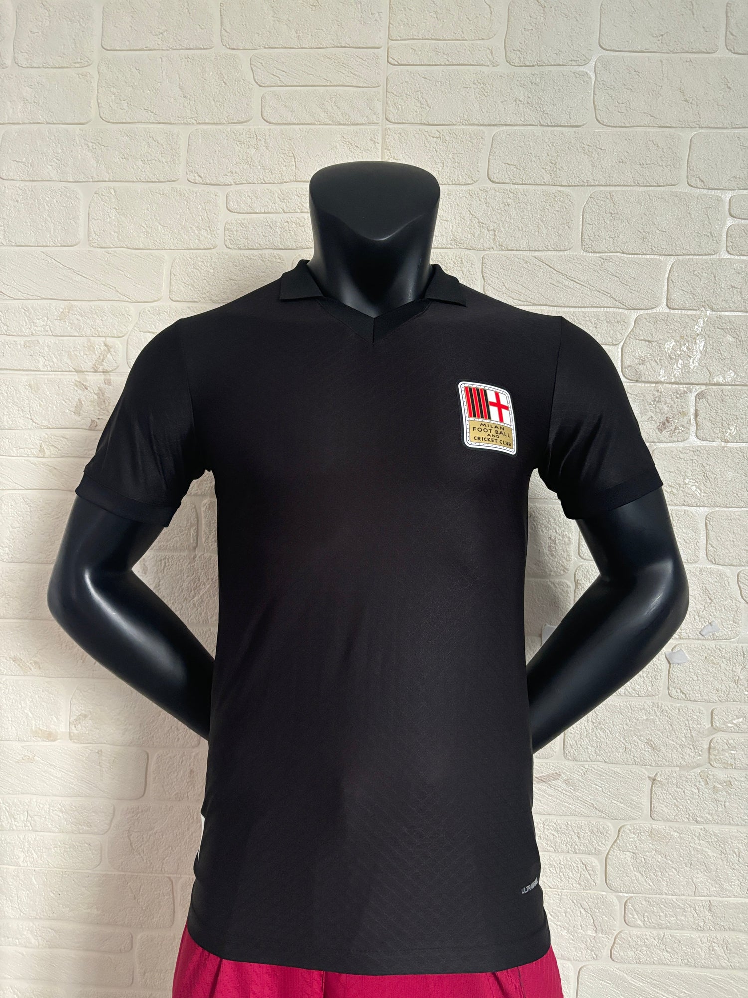 2025-26 AC Milan 125th Anniversary Edition Black Player Jersey