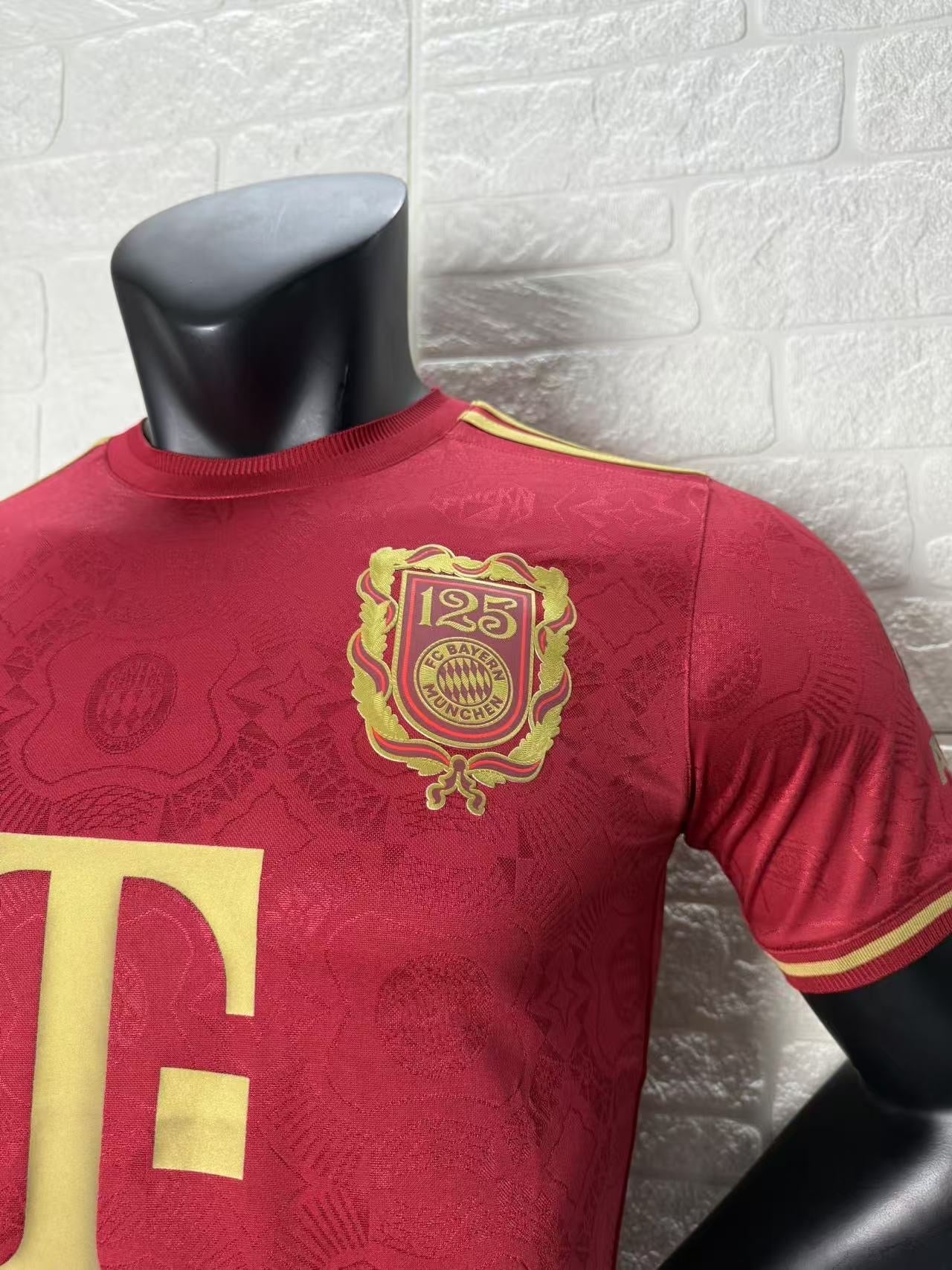 2025-26 Bayern Munich 125th Anniversary Red Player Version Jersey