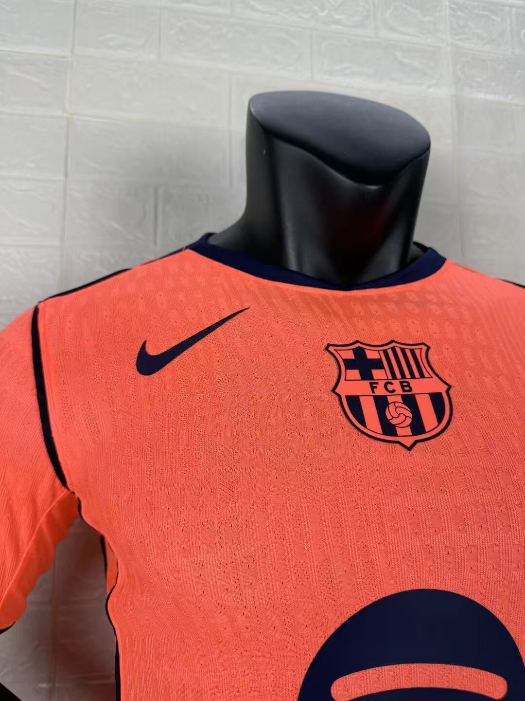 2025-26 FC Barcelona Second Away Player Version Jersey