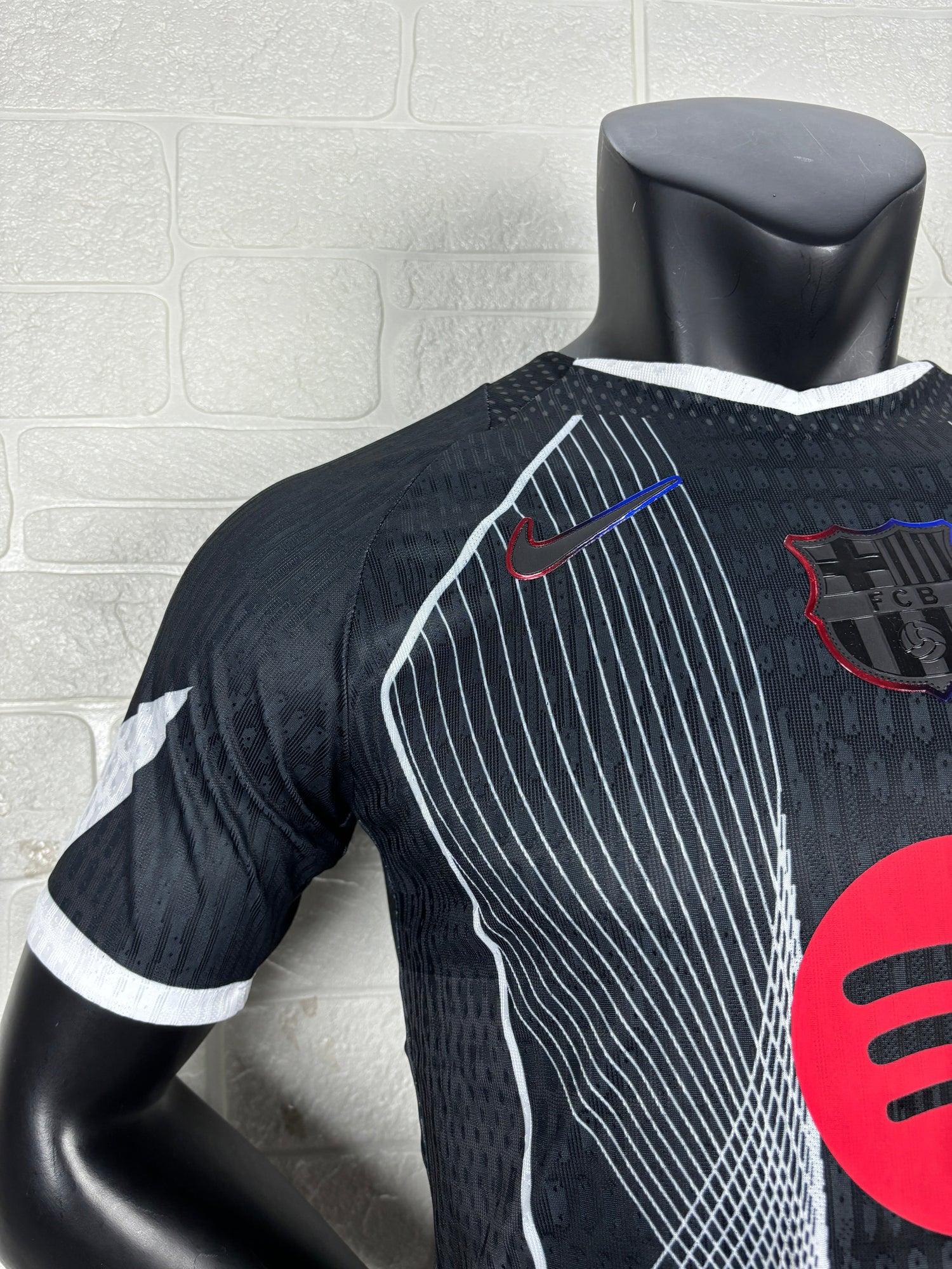 2025-26 FC Barcelona Special Edition Black Player Version Jersey